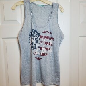 Womens Maurices Graphic Tank - Large